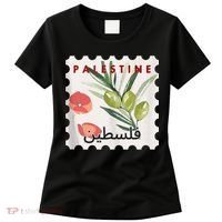 Palestine Olive Free Palestine Gaza Women's T-Shirt thumb 0