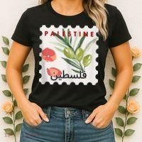 Palestine Olive Free Palestine Gaza Women's T-Shirt thumb 2