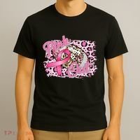 Pink Out Football Breast Cancer Awareness T-Shirt thumb 3