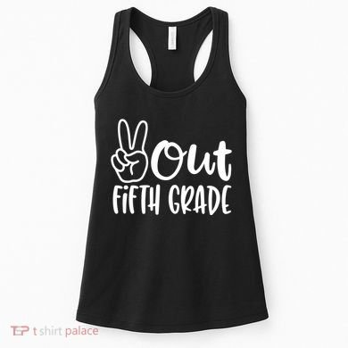 Peace Out Fifth Grade Women's Tank Top