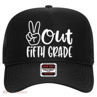 Peace Out Fifth Grade Hat thumb 0