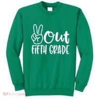 Peace Out Fifth Grade Sweatshirt thumb 0