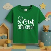Peace Out Fifth Grade Toddler T-Shirt thumb 3