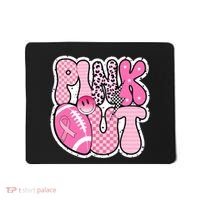 Pink Out Football Team Breast Cancer Awareness Mousepad thumb 0
