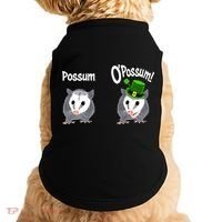 Possum O’Possum Funny Opossum St Patrick’s Day Irish Pun Doggie Tank thumb 0