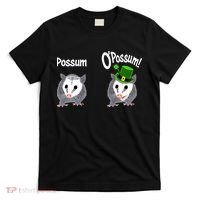Possum O’Possum Funny Opossum St Patrick’s Day Irish Pun T-Shirt thumb 0