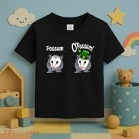 Possum O’Possum Funny Opossum St Patrick’s Day Irish Pun Toddler T-Shirt thumb 3