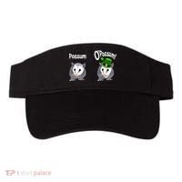Possum O’Possum Funny Opossum St Patrick’s Day Irish Pun Visor thumb 0