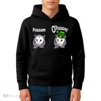 Possum O’Possum Funny Opossum St Patrick’s Day Irish Pun Kids Hoodie thumb 4