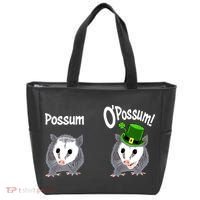 Possum O’Possum Funny Opossum St Patrick’s Day Irish Pun Tote Bag thumb 0