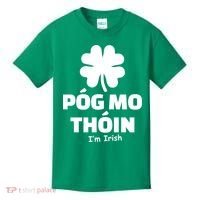Pog mo thoin - Kiss my ass - I'm Irish Kids T-Shirt thumb 0