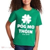 Pog mo thoin - Kiss my ass - I'm Irish Kids T-Shirt thumb 2