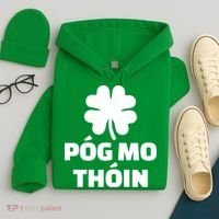 Pog mo thoin - Kiss my ass Hoodie thumb 4