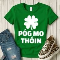 Pog mo thoin - Kiss my ass Women's T-Shirt thumb 3