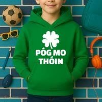 Pog mo thoin - Kiss my ass Kids Hoodie thumb 2