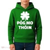 Pog mo thoin - Kiss my ass Kids Hoodie thumb 4