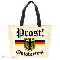 Prost Oktoberfest German Flag Crest Eagle Bavarian Tote Bag thumb 0