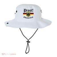 Prost Oktoberfest German Flag Crest Eagle Bavarian Bucket Hat thumb 0