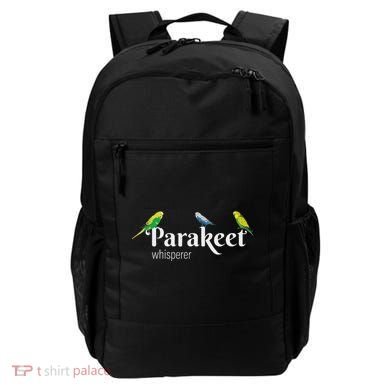 Parakeet Owner Gift Bird Lover Parakeet Whisperer Backpack