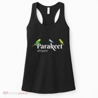 Parakeet Owner Gift Bird Lover Parakeet Whisperer Women's Tank Top thumb 0