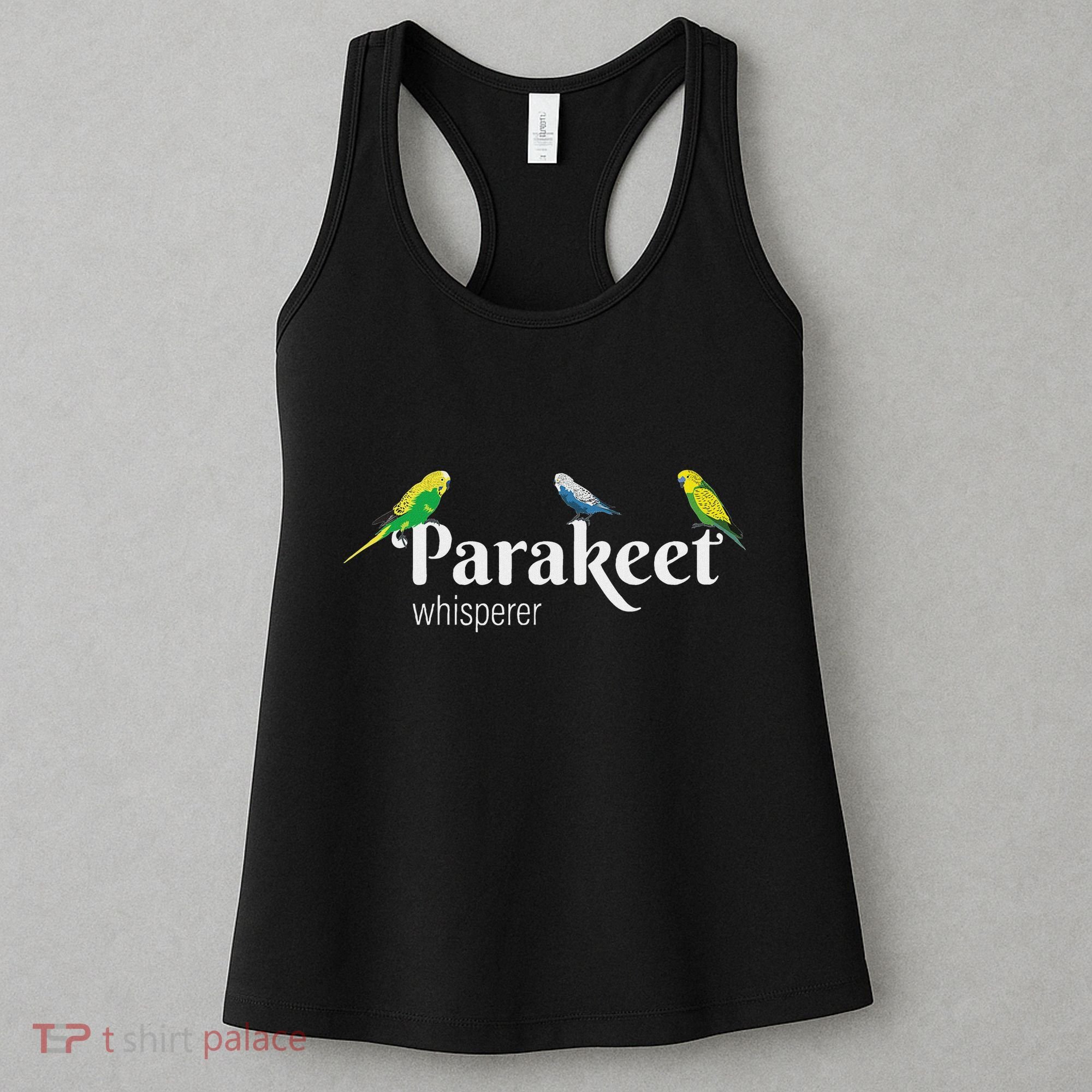 Parakeet Owner Gift Bird Lover Parakeet Whisperer Women's Tank Top