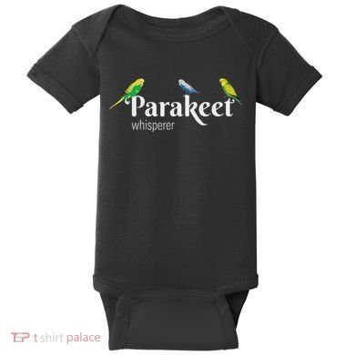 Parakeet Owner Gift Bird Lover Parakeet Whisperer Baby Bodysuit