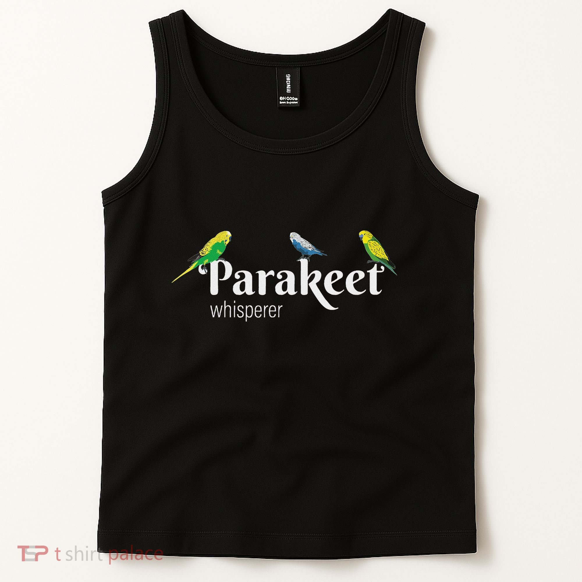 Parakeet Owner Gift Bird Lover Parakeet Whisperer Tank Top