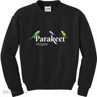 Parakeet Owner Gift Bird Lover Parakeet Whisperer Kids Sweatshirt thumb 0
