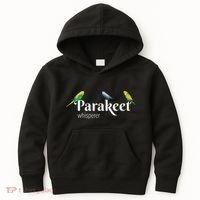 Parakeet Owner Gift Bird Lover Parakeet Whisperer Kids Hoodie thumb 0