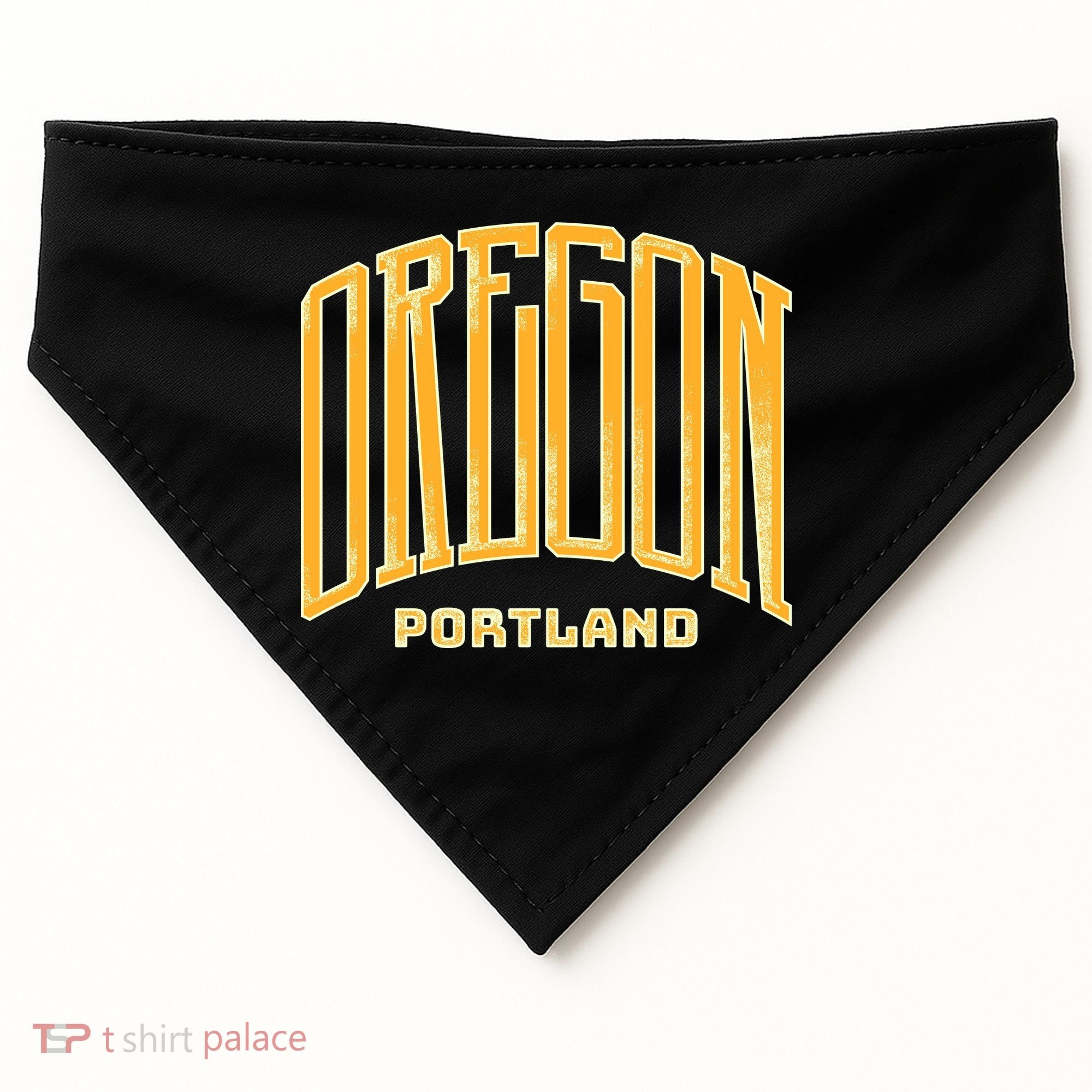 Portland Oregon Giant Logo USA-Made Doggie Bandana