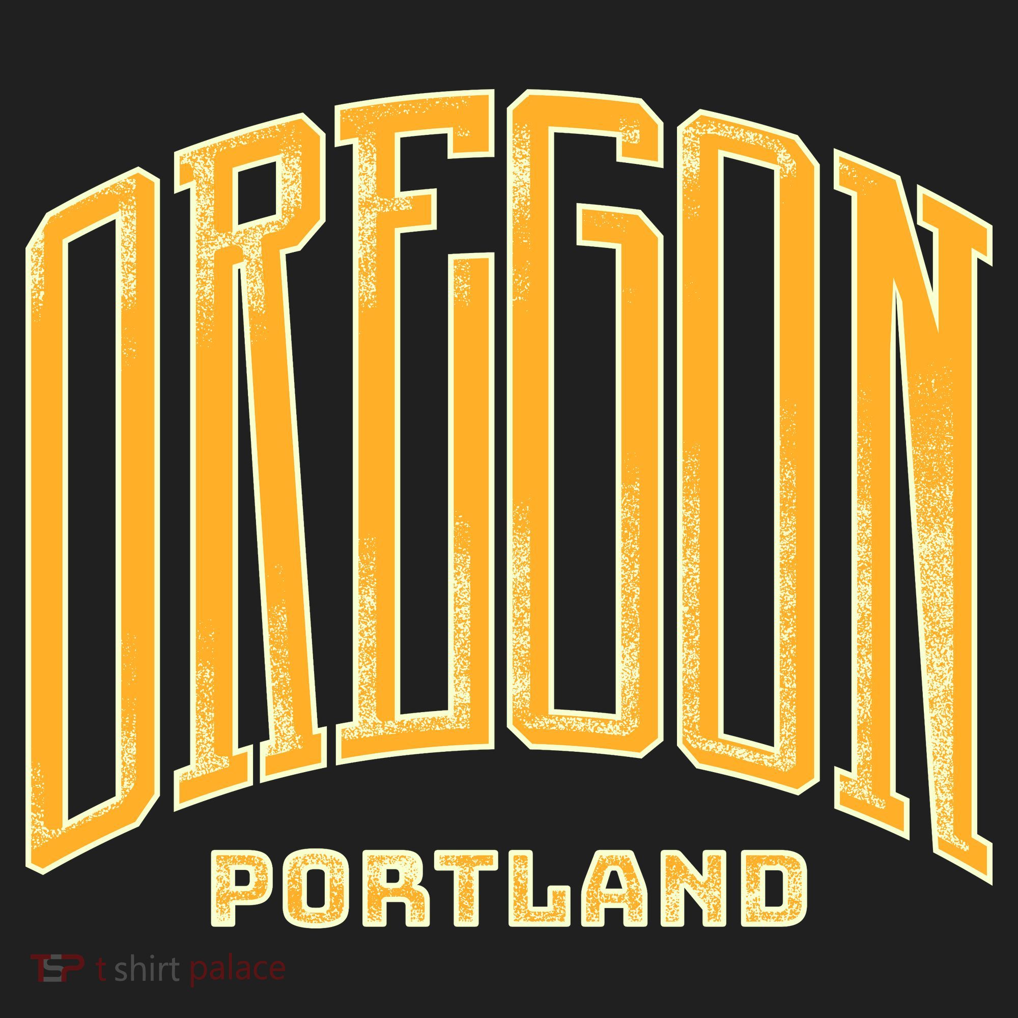 Portland Oregon Giant Logo Beanie