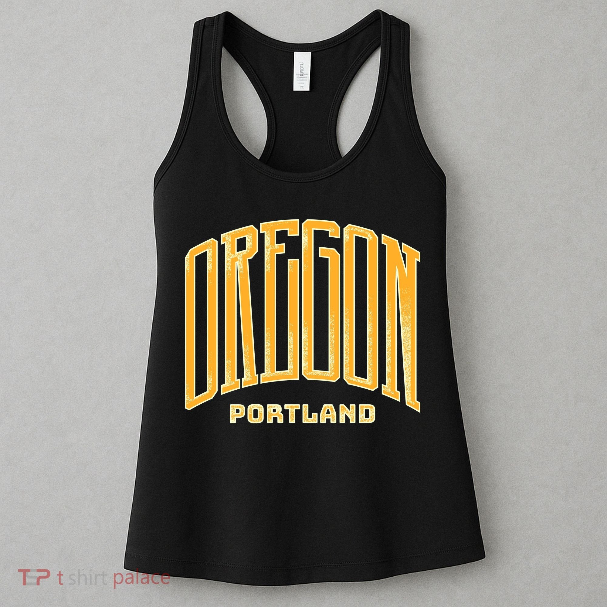 Portland Oregon Giant Logo Women's Tank Top