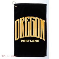 Portland Oregon Giant Logo Golf Towel thumb 0