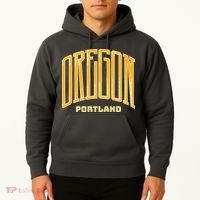 Portland Oregon Giant Logo Hoodie thumb 2