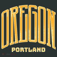 Portland Oregon Giant Logo Long Sleeve Shirt thumb 2