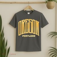 Portland Oregon Giant Logo T-Shirt thumb 2