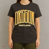 Portland Oregon Giant Logo T-Shirt thumb 4