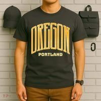 Portland Oregon Giant Logo T-Shirt thumb 6