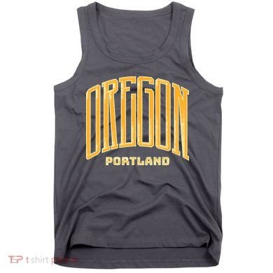 Portland Oregon Giant Logo Tank Top