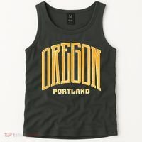 Portland Oregon Giant Logo Tank Top thumb 2