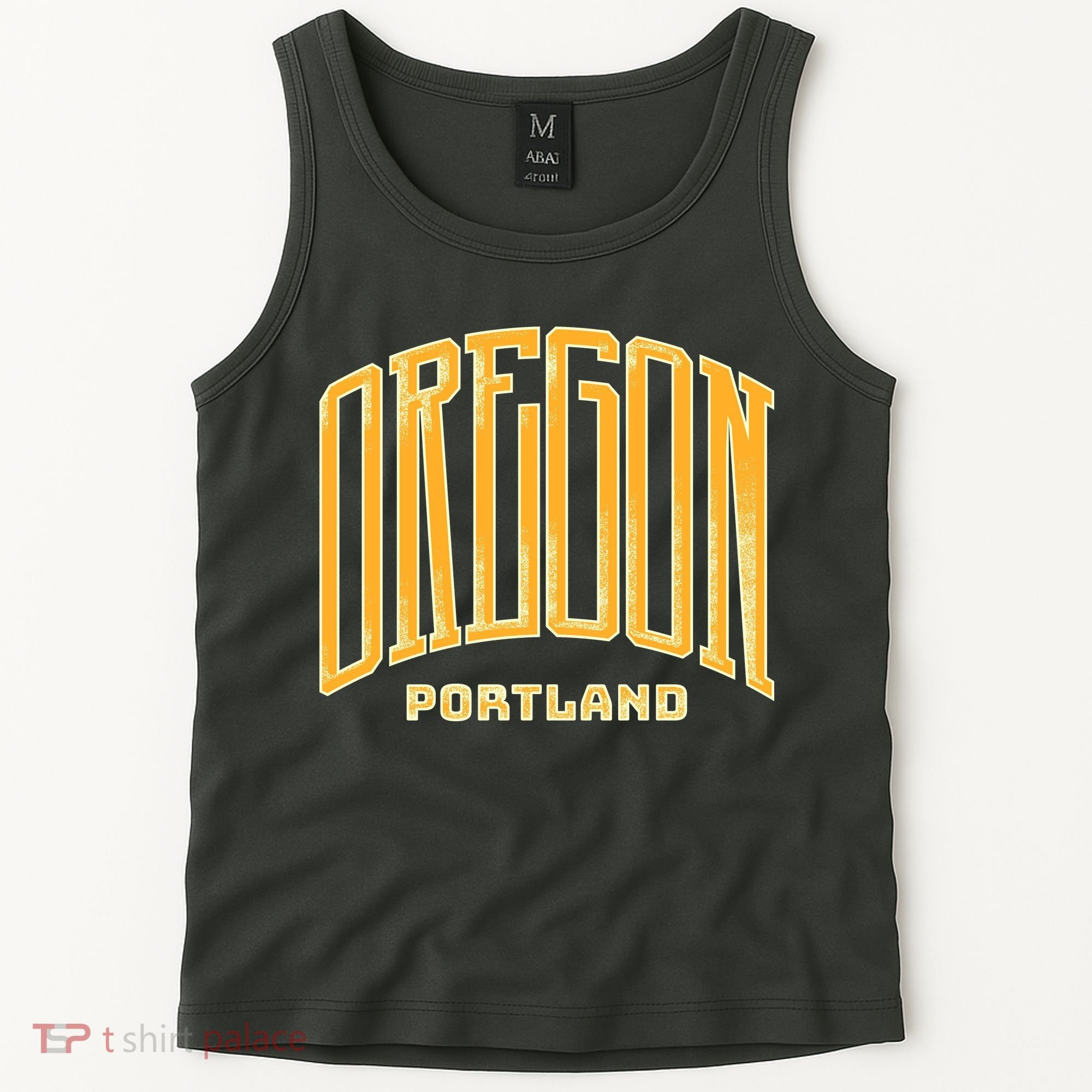 Portland Oregon Giant Logo Tank Top