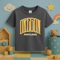 Portland Oregon Giant Logo Toddler T-Shirt thumb 3