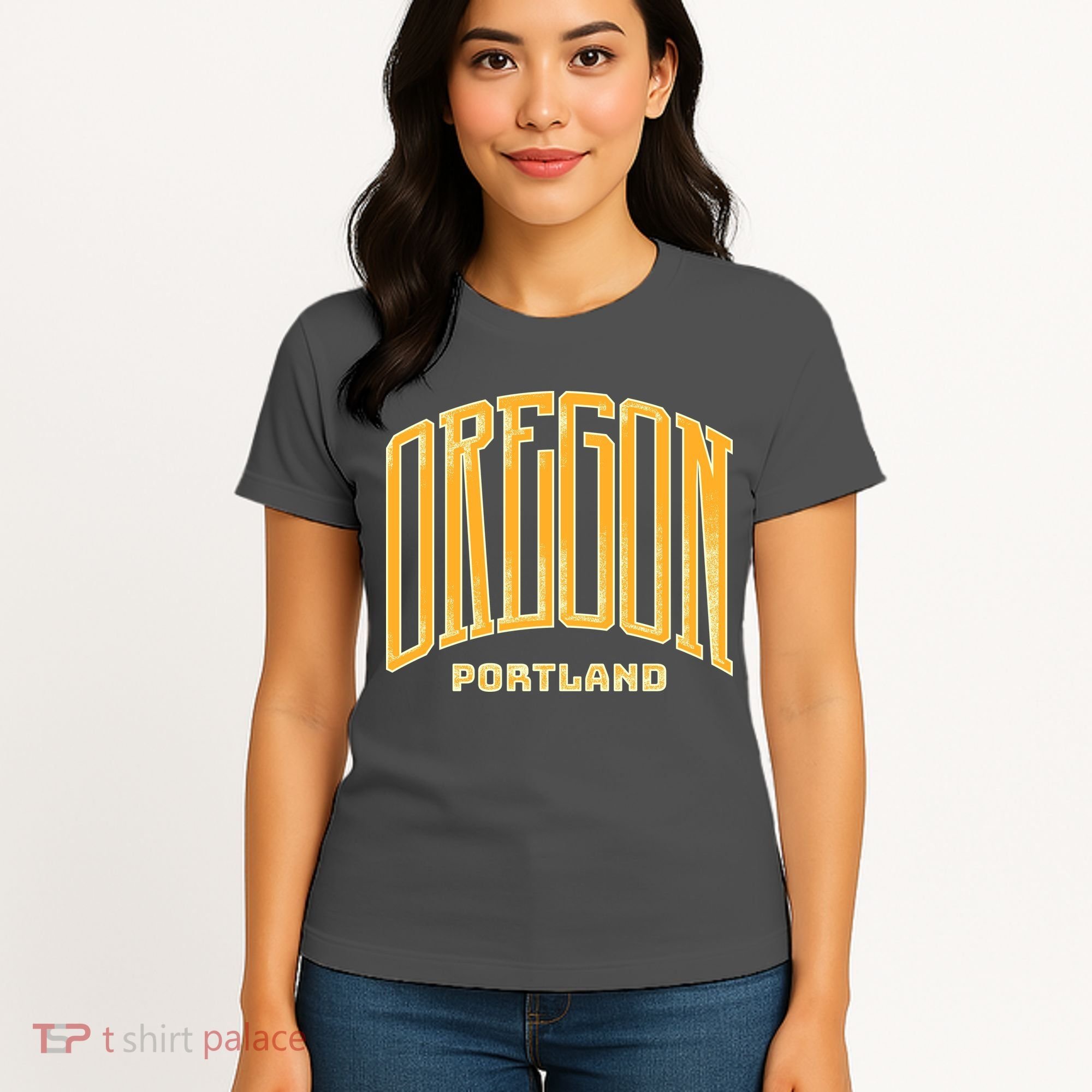 Portland Oregon Giant Logo Women's T-Shirt