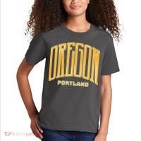 Portland Oregon Giant Logo Kids T-Shirt thumb 2