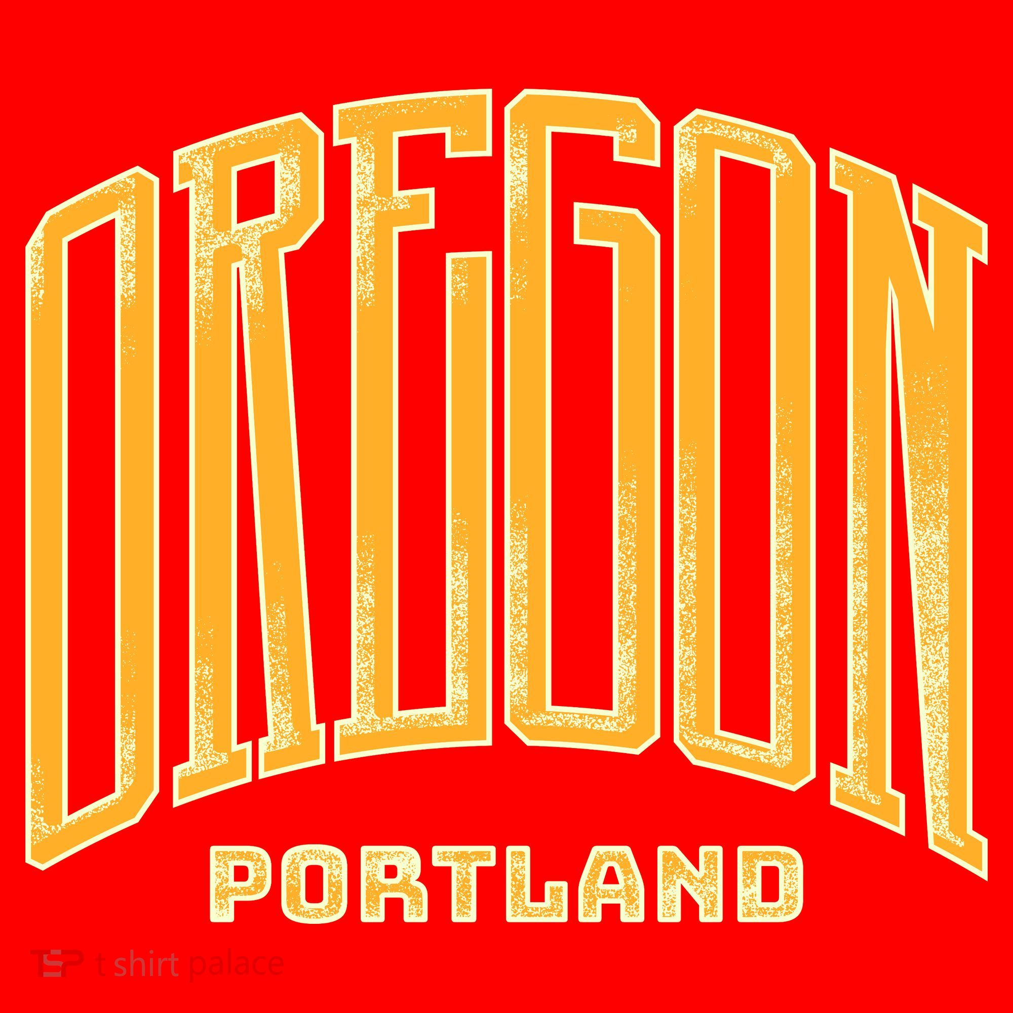 Portland Oregon Giant Logo Santa Hat