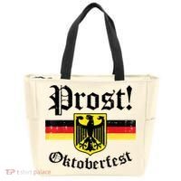 Prost Oktoberfest German Flag Crest Eagle Bavarian Tote Bag thumb 0