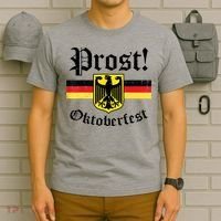 Prost Oktoberfest German Flag Crest Eagle Bavarian T-Shirt thumb 6