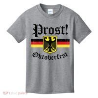 Prost Oktoberfest German Flag Crest Eagle Bavarian Kids T-Shirt thumb 0