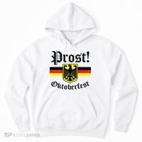 Prost Oktoberfest German Flag Crest Eagle Bavarian Hoodie thumb 0