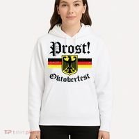 Prost Oktoberfest German Flag Crest Eagle Bavarian Hoodie thumb 5